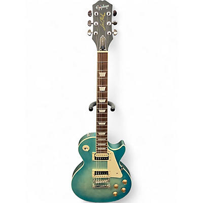 Used Epiphone Les Paul Traditional Pro IV BLUE  Solid Body Electric Guitar