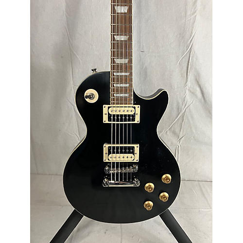 Epiphone Used Epiphone Les Paul Traditional Pro IV Black Solid Body Electric Guitar Black