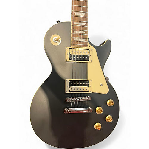 Used Epiphone Les Paul Traditional Pro IV Black Solid Body Electric Guitar Black