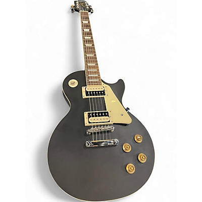 Used Epiphone Les Paul Traditional Pro IV Black Solid Body Electric Guitar