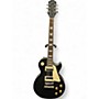 Used Epiphone Les Paul Traditional Pro IV Black Solid Body Electric Guitar Black
