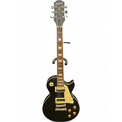 Used Epiphone Les Paul Traditional Pro IV Black Solid Body Electric Guitar