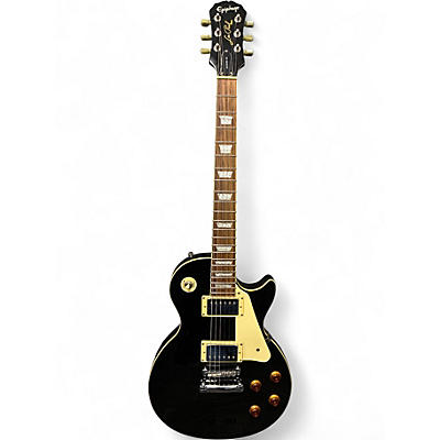 Used Epiphone Les Paul Traditional Pro IV Black Solid Body Electric Guitar