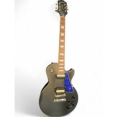 Used Epiphone Les Paul Traditional Pro IV Black Solid Body Electric Guitar