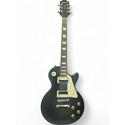 Used Epiphone Les Paul Traditional Pro IV Black Solid Body Electric Guitar