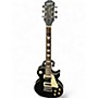 Used Epiphone Les Paul Traditional Pro IV Black Solid Body Electric Guitar Black
