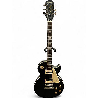 Used Epiphone Les Paul Traditional Pro IV Black Solid Body Electric Guitar