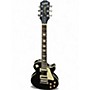 Used Epiphone Les Paul Traditional Pro IV Black Solid Body Electric Guitar Black