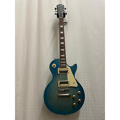 Epiphone Used Epiphone Les Paul Traditional Pro IV Blue Burst Solid Body Electric Guitar