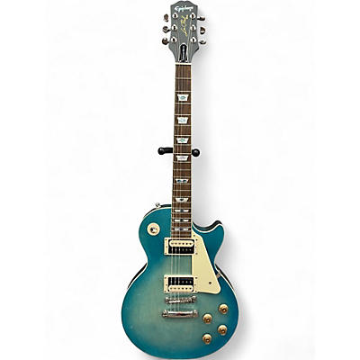 Used Epiphone Les Paul Traditional Pro IV Blue Burst Solid Body Electric Guitar