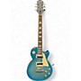 Used Epiphone Les Paul Traditional Pro IV Blue Burst Solid Body Electric Guitar Blue Burst