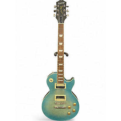 Used Epiphone Les Paul Traditional Pro IV Blue Burst Solid Body Electric Guitar