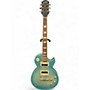 Used Epiphone Les Paul Traditional Pro IV Blue Burst Solid Body Electric Guitar Blue Burst