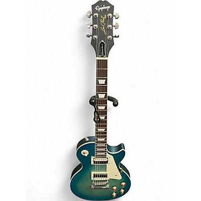 Used Epiphone Les Paul Traditional Pro IV Blue Burst Solid Body Electric Guitar