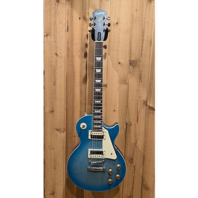 Epiphone Used Epiphone Les Paul Traditional Pro IV Blue Solid Body Electric Guitar