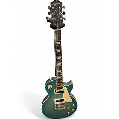 Used Epiphone Les Paul Traditional Pro IV Blue Solid Body Electric Guitar