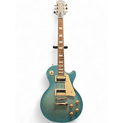Used Epiphone Les Paul Traditional Pro IV Blue Solid Body Electric Guitar