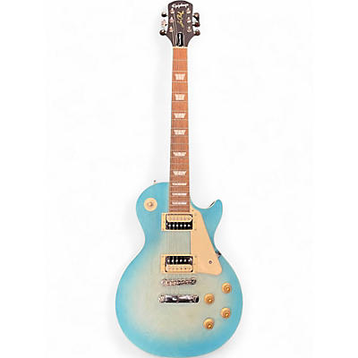 Used Epiphone Les Paul Traditional Pro IV Blue Solid Body Electric Guitar