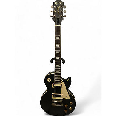 Epiphone Used Epiphone Les Paul Traditional Pro IV Ebony Solid Body Electric Guitar