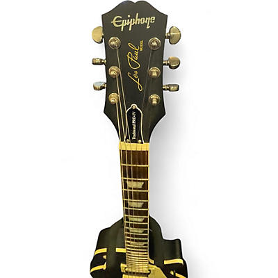 Used Epiphone Les Paul Traditional Pro IV Ebony Solid Body Electric Guitar