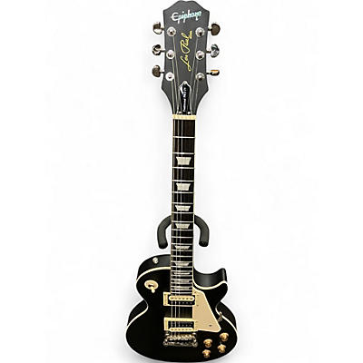 Used Epiphone Les Paul Traditional Pro IV Ebony Solid Body Electric Guitar