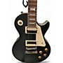 Used Epiphone Les Paul Traditional Pro IV Ebony Solid Body Electric Guitar Ebony
