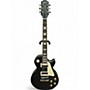 Used Epiphone Les Paul Traditional Pro IV Ebony Solid Body Electric Guitar Ebony