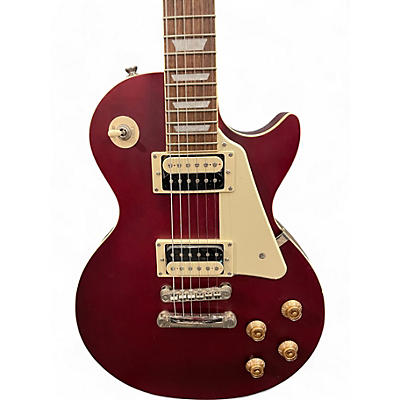 Used Epiphone Les Paul Traditional Pro IV Flat Red Solid Body Electric Guitar