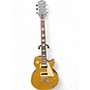 Used Epiphone Used Epiphone Les Paul Traditional Pro IV Gold Solid Body Electric Guitar Gold