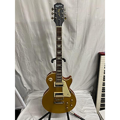 Epiphone Used Epiphone Les Paul Traditional Pro IV Gold Solid Body Electric Guitar