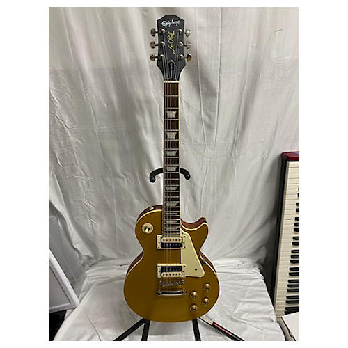 Epiphone Used Epiphone Les Paul Traditional Pro IV Gold Solid Body Electric Guitar Gold