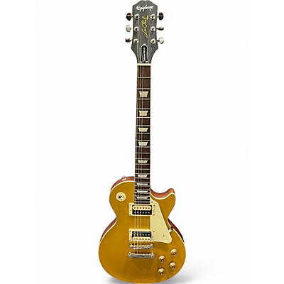 Used Epiphone Les Paul Traditional Pro IV Gold Solid Body Electric Guitar
