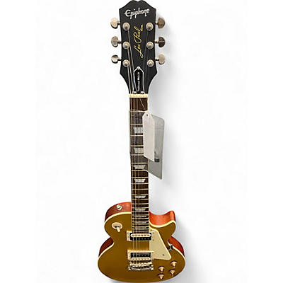 Used Epiphone Les Paul Traditional Pro IV Gold Solid Body Electric Guitar