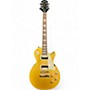 Used Epiphone Les Paul Traditional Pro IV Gold Solid Body Electric Guitar Gold