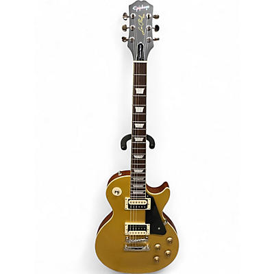 Used Epiphone Les Paul Traditional Pro IV Gold Solid Body Electric Guitar