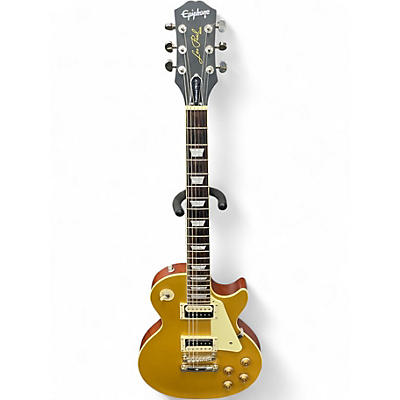 Used Epiphone Les Paul Traditional Pro IV Gold Solid Body Electric Guitar