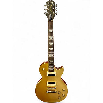 Used Epiphone Les Paul Traditional Pro IV Gold Solid Body Electric Guitar