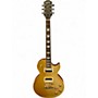 Used Epiphone Les Paul Traditional Pro IV Gold Solid Body Electric Guitar Gold