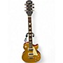 Used Epiphone Les Paul Traditional Pro IV Gold Solid Body Electric Guitar Gold