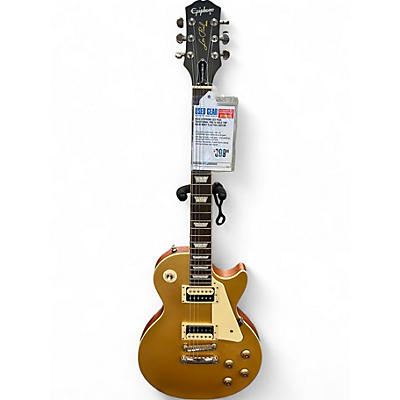 Used Epiphone Les Paul Traditional Pro IV Gold Top Solid Body Electric Guitar