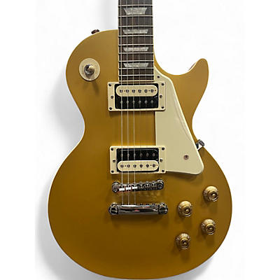 Used Epiphone Les Paul Traditional Pro IV Gold Top Solid Body Electric Guitar