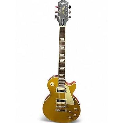 Used Epiphone Les Paul Traditional Pro IV Gold Top Solid Body Electric Guitar