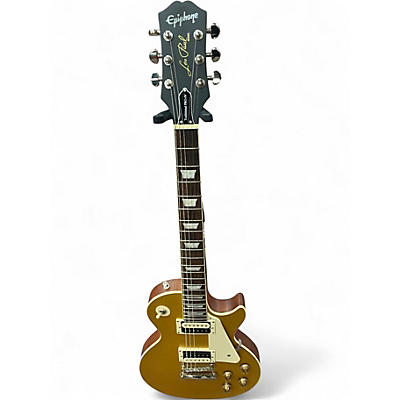Used Epiphone Les Paul Traditional Pro IV Gold Top Solid Body Electric Guitar