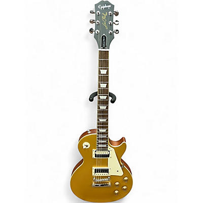 Used Epiphone Les Paul Traditional Pro IV Gold Top Solid Body Electric Guitar