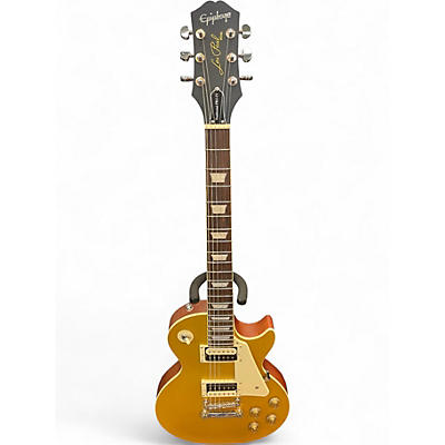 Used Epiphone Les Paul Traditional Pro IV Gold Top Solid Body Electric Guitar