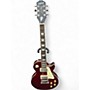 Used Epiphone Les Paul Traditional Pro IV Maroon Solid Body Electric Guitar Maroon