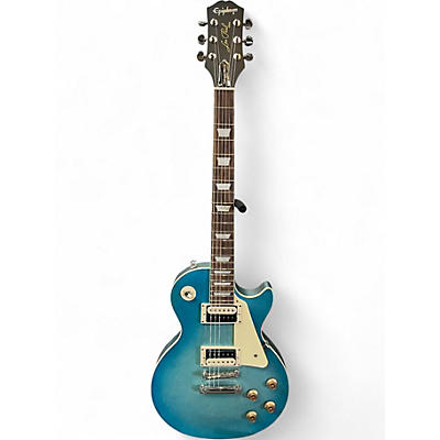 Used Epiphone Les Paul Traditional Pro IV Ocean Blue Burst Solid Body Electric Guitar