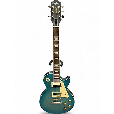 Used Epiphone Les Paul Traditional Pro IV Ocean Blue Solid Body Electric Guitar