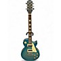 Used Epiphone Les Paul Traditional Pro IV Ocean Blue Solid Body Electric Guitar Ocean Blue