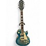 Used Epiphone Les Paul Traditional Pro IV Ocean Turquoise Solid Body Electric Guitar Ocean Turquoise